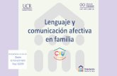 Lenguaje y comunicación afectiva en familia