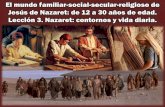 El mundo familiar -social-secular-religioso de Jesús de ...