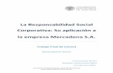 La Responsabilidad Social Corporativa: Su aplicación a la ...