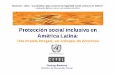 Protección social inclusiva en América Latina