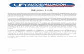 INFORME DE AUTOEVALUACIÓN - unal.edu.co