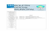 580 BOLETIN 0FICIAL MUNICIPAL - Municipalidad de Trelew
