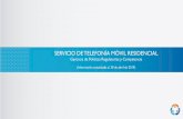 SERVICIO DE TELEFONÍA MÓVIL RESIDENCIAL