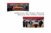 Informe de Valor Social Banco AV Villas 2020