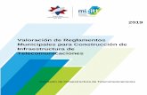 Valoración de Reglamentos Municipales para Construcción de ...