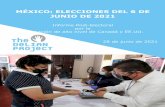 MÉXICO: ELECCIONES DEL 6 DE JUNIO DE 2021