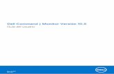 Dell Command | Monitor Versión 10