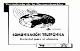 Comunicación telefónica Material para el alumno