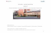 GUÍA DOCENTE 2017 - Hospital Clínico Universitario de ...