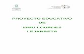 PROYECTO EDUCATIVO EIMU L. LEJARRETA