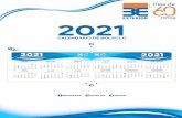 Calendario de Bolsillo Banco Exterior 2021