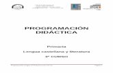 Programacion Didactica-LENGUA3º 15-16