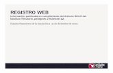 REGISTRO WEB - InSight Crime