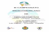 III CAMPEONATO IBEROAMERICANO DE TIRO DEPORTIVO