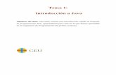 Tema 1: Introducción a Java - Cartagena99