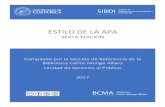 ESTILO DE LA APA - Portal de revistas académicas de la ...
