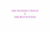MICRODISCURSOS Y MICROTEXTOS - Web de sintaxis …