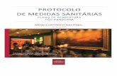 PROTOCOLO DE MEDIDAS SANITÁRIAS - Museu Histórico …