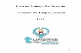 Plan de Trabajo Del Área de Turismo De Tuxpan Jalisco