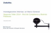 Deloitte Forensic Segundo Taller 2014 Red de Compliance y ...