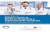 Dirección y gestión de RRHH en Hospitales y Organizaciones ...