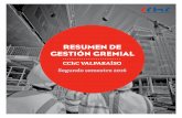RESUMEN DE GESTIÓN GREMIAL - Cámara Chilena de la ...