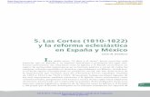5. Las Cortes (1810-1822) y la reforma eclesiástica en ...