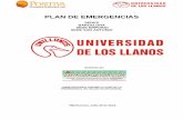 Matriz de Plan de Emergencia - Universidad de los Llanos