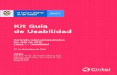 Kit Guía de Usabilidad - Gobierno de Colombia