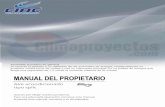 MANUAL DEL PROPIETARIO - Climaproyectos S.A. de C.V.