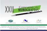 XXIII MONOGRAFÍAS Concurso de - ciat.org