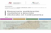 Democracia, participación ciudadana y procesos electorales ...