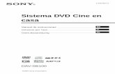 Sistema DVD Cine en casa - Sony