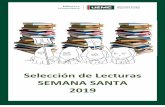 Selección de Lecturas SEMANA SANTA 2019
