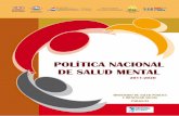PolÍtica nacional de salud Mental - BVS Paraguay