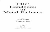 CRC Handbook of Metal Etchants - GBV