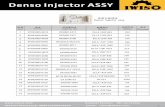 Denso injector assy - IWISO