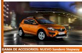 GAMA DE ACCESORIOS: NUEVO Sandero Stepway - Renault …