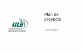 Plan de proyecto - practicasprofesionales.ula.edu.mx