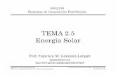 TEMA 25 2.5 Energía Solar