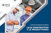 LEAN CONSTRUCTION Y LA PRODUCTIVIDAD - CAPECO