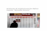 Protocolo de Implementación Óptica Popular “Reinalda Pereira”