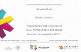 Morelia-Norte Diseño Gráfico I Programación Web y de ...