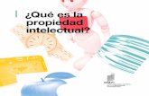 ¿Qué es la Propiedad Intelectual?