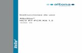 Instrucciones de uso AltoStar HCV RT-PCR Kit 1