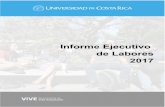 Informe Ejecutivo de Labores 2017 - UCR