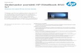 G7 Ordenador por tátil HP EliteBook 850
