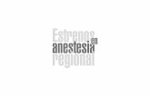 Estrenosen anestesia regional