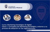 Curso: Marketing Estratégico & Digital. Clase 2: Conceptos ...