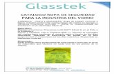 CATALOGO ROPA DE SEGURIDAD GLASSTEK PARA LA …